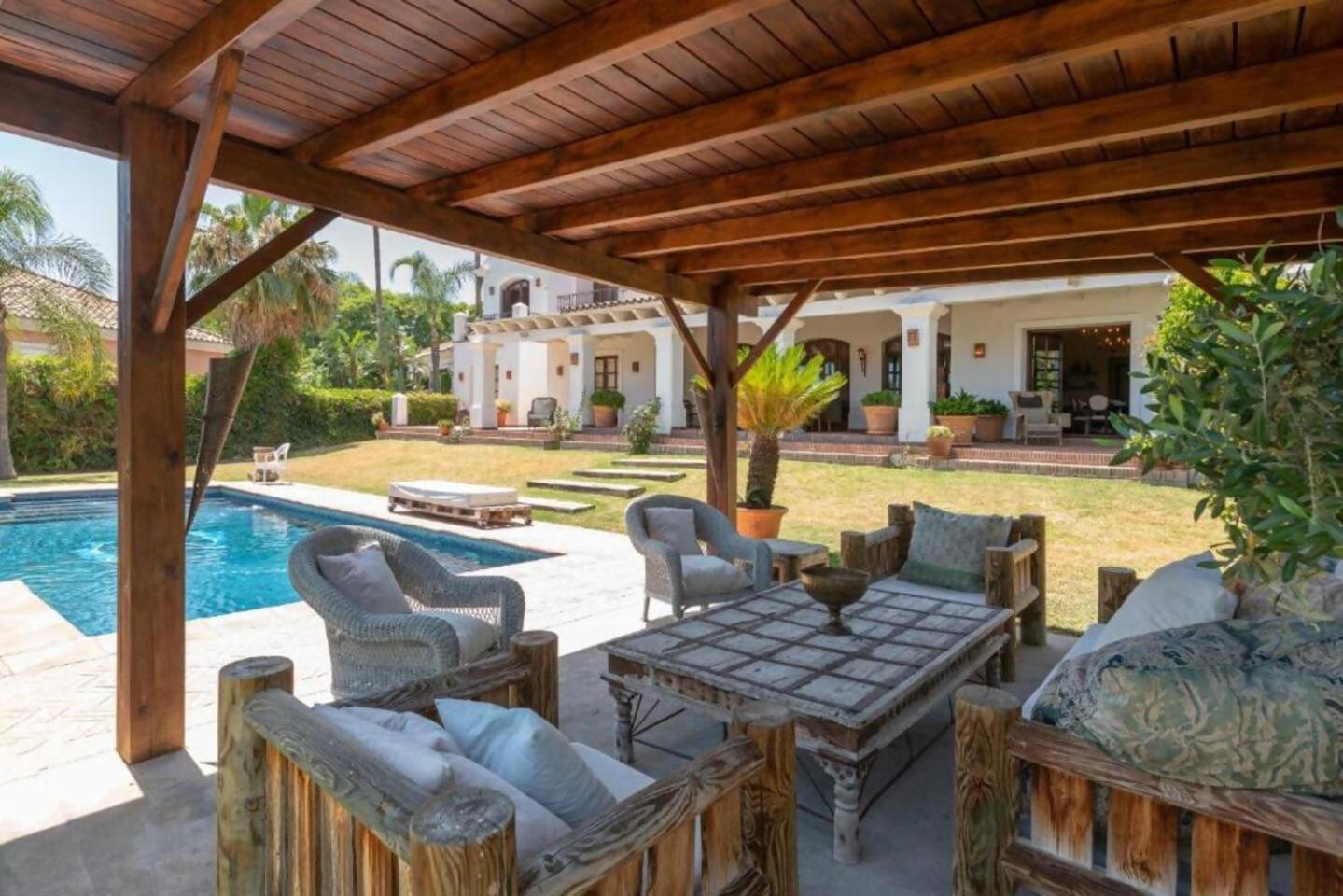 Villa Casa Sol Encantadora Villa Con Piscina Marbella Bagian luar foto
